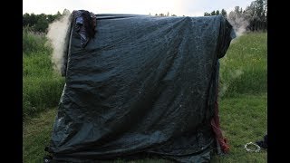 Čigānu pirts - Gypsy Sauna - Tent Sauna