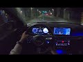 the new 2025 hyundai tucson hybrid pov night drive