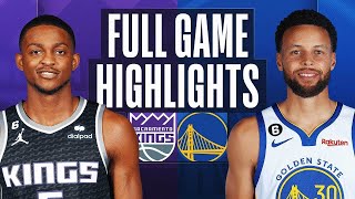 國王對勇士 NBA全場比賽高光精彩花絮 2022年11月7日 KINGS at WARRIORS NBA FULL GAME HIGHLIGHTS November 7, 2022