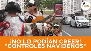 PERIODISTAS DE TN NO PODÍAN CREER LO QUE PASÓ EN ESTE CONTROL DE ALCOHOLEMIA POR NAVIDAD:  “LOC0S”