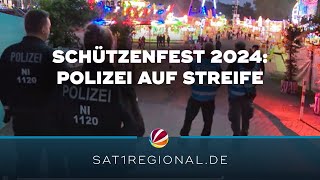 Schützenfest 2024: Polizeistreifen sorgen für Sicherheit in Hannover