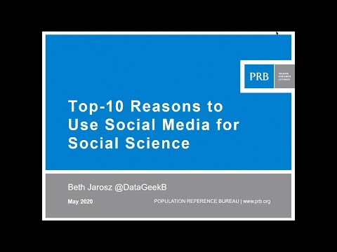 What are the top 10 reasons for using social media?