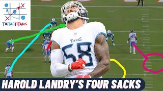 Tennessee Titans Film Breakdown: How Harold Landry Racked Up Four Sacks in Four Weeks