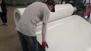 Why glass fabric should be applicated when making gelcoat frp sheet?