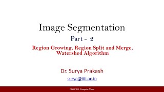Lecture 30: Image Segmentation - Part 2
