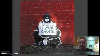 Banksy Graffitti Art Lesson Plan