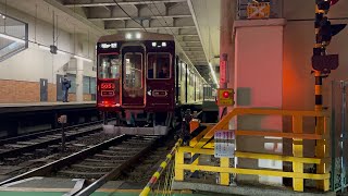 阪急5001f逆瀬川発車