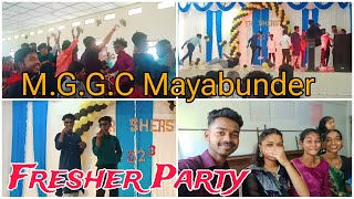 College Ki Fresher Party | M.G.G College Mayabunder | North and Middle Andaman