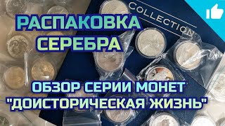 Распаковка инвестиционного серебра! Обзор серии монет \