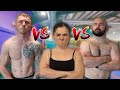 GYMNASTICS CHALLENGE vs. my Brother & Boyfriend!!