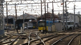 阪堺電車700形モ701 天王寺駅前行きあびこ道～天王寺駅前 前面展望