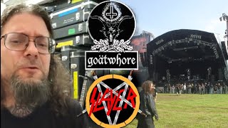 Sammy tells Story of “SLAYER”opening for “Goatwhore” at Bloodstock