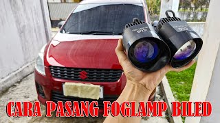 Pemasangan Foglamp Projector Biled Di Mobil