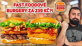 Předražená SÝROVÁ OSTUDA z Burger Kingu!