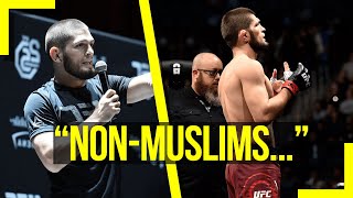 Khabib's greatest quote about Islam and being Muslim #shorts