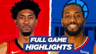 ROCKETS vs CLIPPERS FULL GAME HIGHLIGHTS | 2021 NBA Season