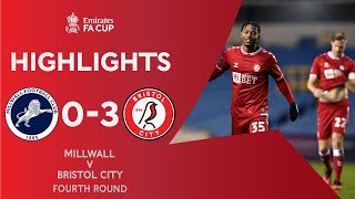 Dominant Robins Ease Past Millwall | Millwall 0-3 Bristol City | Emirates FA Cup 2020-21