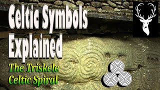 Celtic Symbols Explained : The Celtic Triple Spiral :Triskele : Triskelion