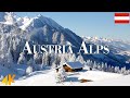 Winter Austria Alps 4K Ultra HD • Enchanting Winter, Scenic Relaxation Film with Calming Music.