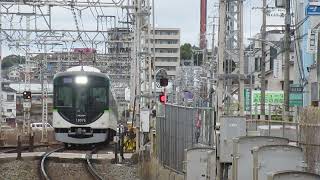 【暫定4連・非常警笛あり】京阪 回送13026F通過 光善寺撮影