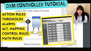 Tutorial - DXM Action Rules, Alternative Register Mapping, Math Rules, Control Rules