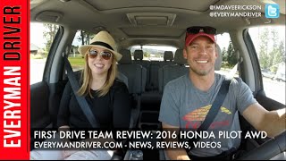 Here's the 2016 Honda Pilot AWD on Everyman Driver