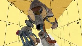 Qio Engine: Half Life 2 (Source Engine) models testing