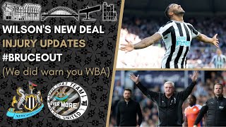 NUFC NEWS | Wilson's new contract | Isak, Shelvey, Maxi injury updates and #BruceOut returns