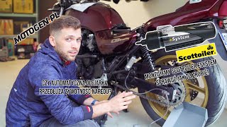 Jak zamontować - automatyczna olejarka do łańcucha motocyklowego - Scottoiler eSystem [poradnik DIY]