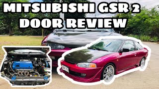 MITSUBISHI GSR 2 DOOR 1997 MODEL MANUAL REVIEW 4G92 ENGINE || CARVLOG#1