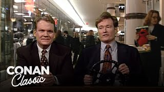 Christmas Shopping: Desk Drive | Late Night with Conan O’Brien