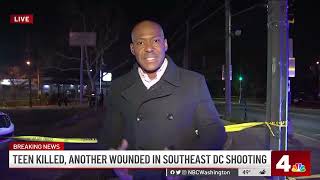 Two Teens Shot, 1 Fatally, in Southeast DC | NBC4 Washington