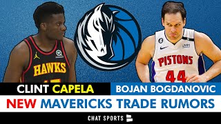 Mavericks Trade Rumors: Bojan Bogdanovic Trade NOT Dead? Mavs & Hawks Trade Ft. Clint Capela