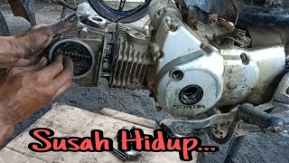 Penyebab Honda Kharisma Susah Hidup @asmchannel1505