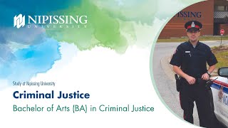 Criminal Justice I Bachelor of Arts I Study in Ontario, Canada