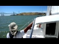 Sailing Upwind Fast on a Gemini 105MC Catamaran, best sailboat for cruising on SF Bay