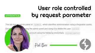 User role controlled by request parameter | PortSwigger Academy tutorial