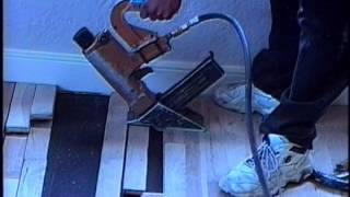 Fastest hardwood nailer ever and it done right \