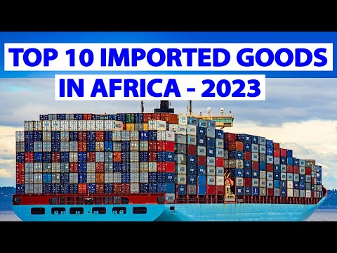 What are Africa’s main imports?