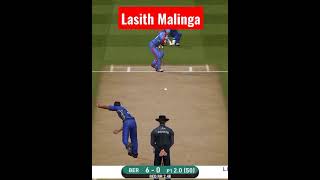 Lasith Malinga Bowling action in slow motion.