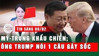 Tin sáng 6/2: Mỹ-Trung khẩu chiến; Ông Trump nói 1 câu gây sốc toàn bộ Trung Đông! | BNC Tin tức