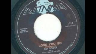 Love You So -  Ron Holden