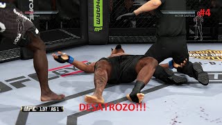 UFC #4 - CARRERA - DEBUT HORRIBLE!!