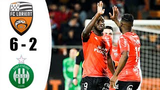FC Lorient - AS Saint-Étienne 6-2 Résumé | Ligue 1 Uber Eats - 2021/2022
