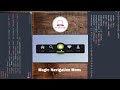 Create Magic Navigation Menu Indicator using HTML CSS JS |  Magic Navigation Menu ||