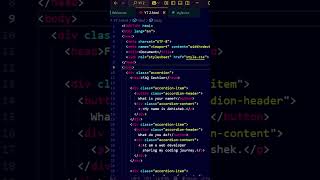Create Accordion FAQ Section using HTML, CSS & JavaScript | Beginner Web Development Tutorial