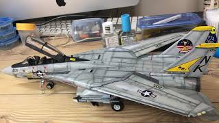 できた！からの統括？総括？予告編 ～ハセガワ 1/48 F-14A TOMCAT｜そうだ！プラモつくろっと！