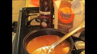 How To Make A FRICASSEE ROUX..Cajun Style.