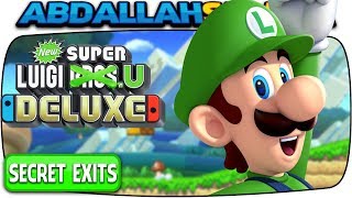 New Super Luigi U Deluxe - All Secret Exits & Where To Find Them!