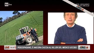 Pescopagano, è ancora caccia al killer del medico ucciso - Ore 14 del 31/03/2023